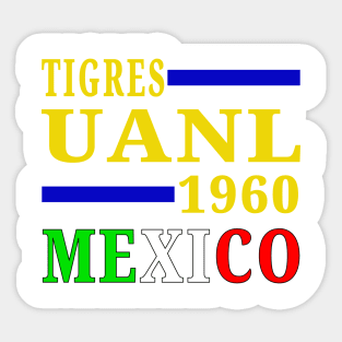 Tigres Uanl 1960 Mexico Classic Sticker